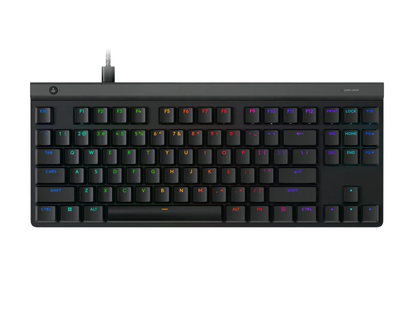 Logitech G515 TKL wired RGB Gaming Keyboard Black -Tactile