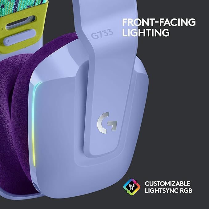 Logitech G733 LIGHTSPEED Wireless RGB Gaming Headset - Image 7
