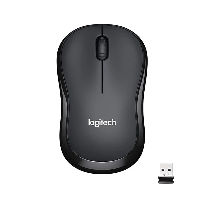 Logitech M221 SILENT Black Wireless Mouse - Image 4