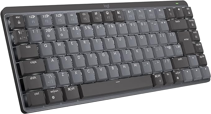 Logitech MX Mechanical Mini Wireless Gaming Keyboard Graphite - Image 4