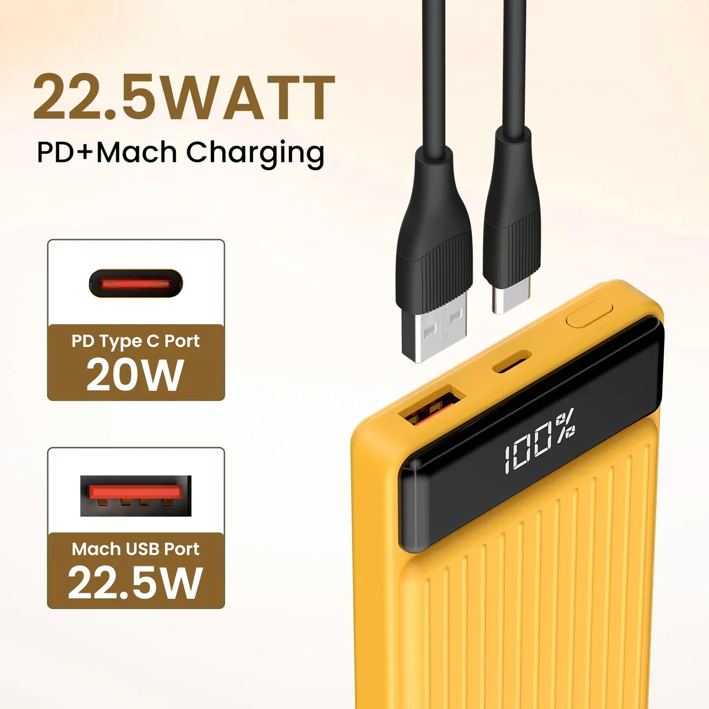PORTRONICS Luxcell B Powerbank 10000 mAH | BIS Certified | Compact |Dual Port - Image 18