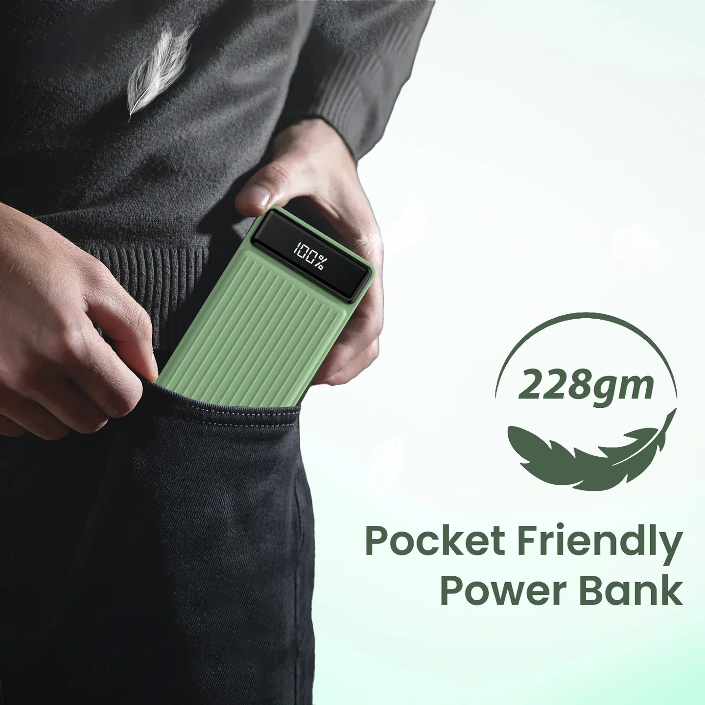 PORTRONICS Luxcell B Powerbank 10000 mAH | BIS Certified | Compact |Dual Port - Image 23