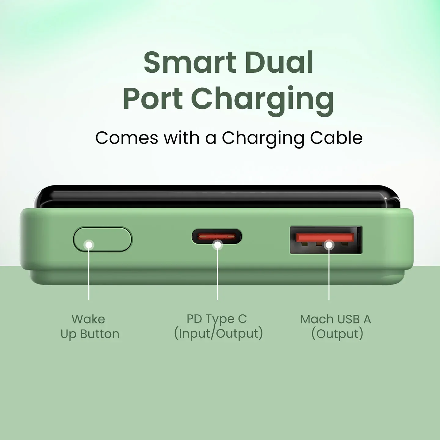PORTRONICS Luxcell B Powerbank 10000 mAH | BIS Certified | Compact |Dual Port - Image 28