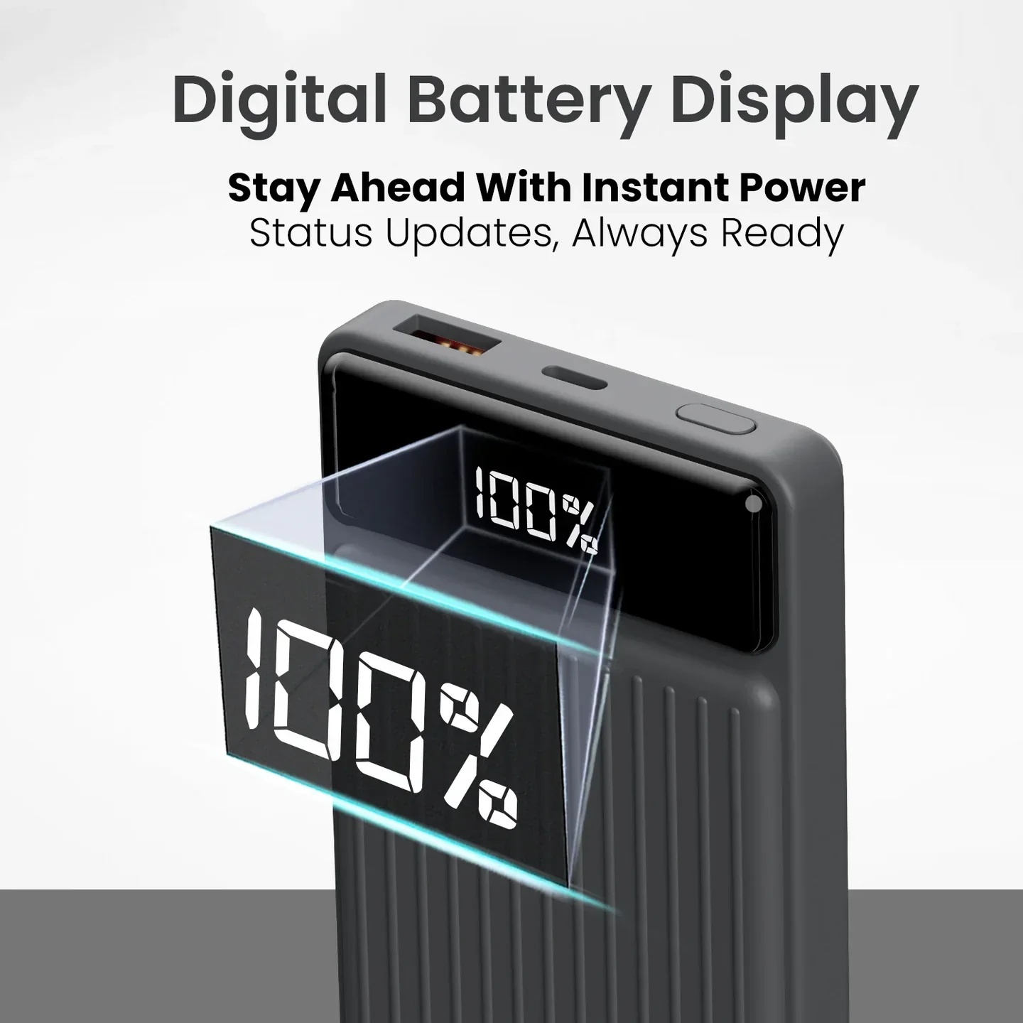 PORTRONICS Luxcell B Powerbank 10000 mAH | BIS Certified | Compact |Dual Port - Image 43