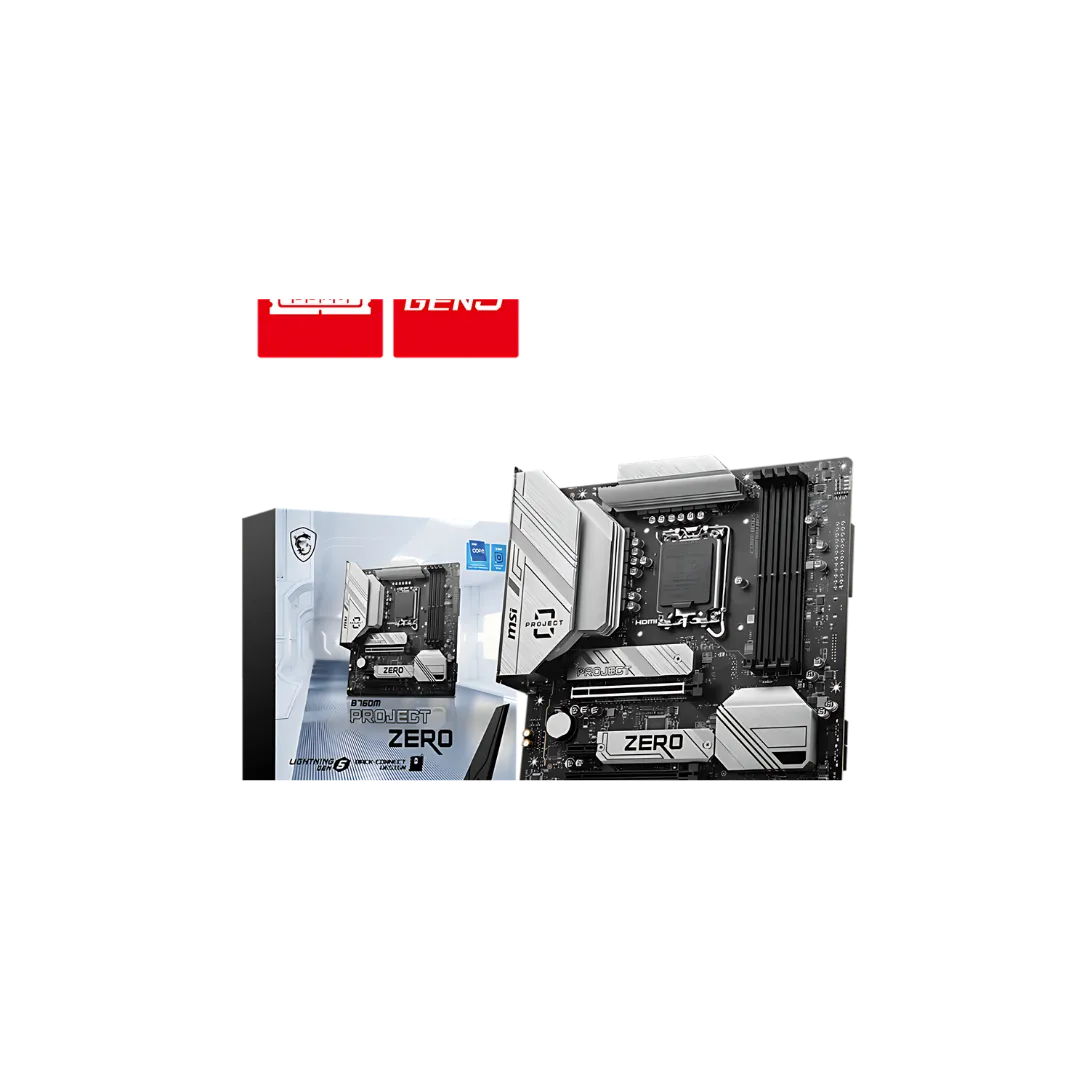 MSI B760M Project Zero (Wi-Fi) Motherboard