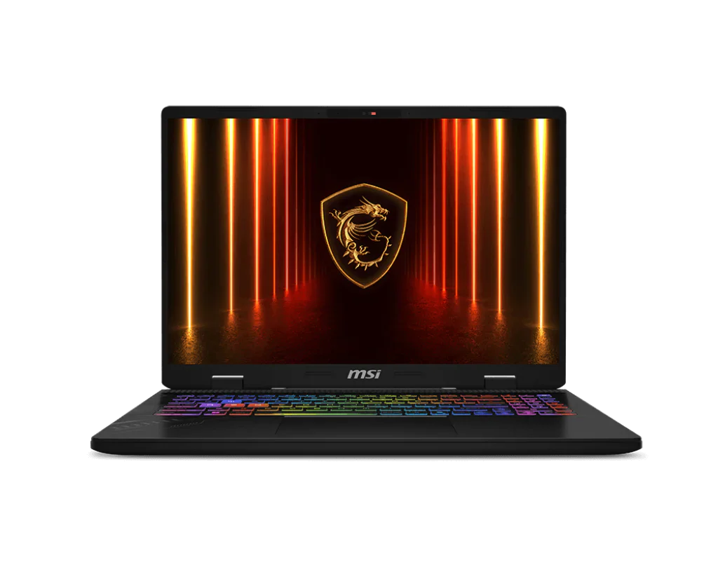 MSI Crosshair A16 HX Gaming Laptop AMD Ryzen 9 8940HX Processor, NVIDIA GeForce RTX 5060, 8x2GB, 1TB SSD, 16" QHD+, A16 HX D8WFKG-035IN