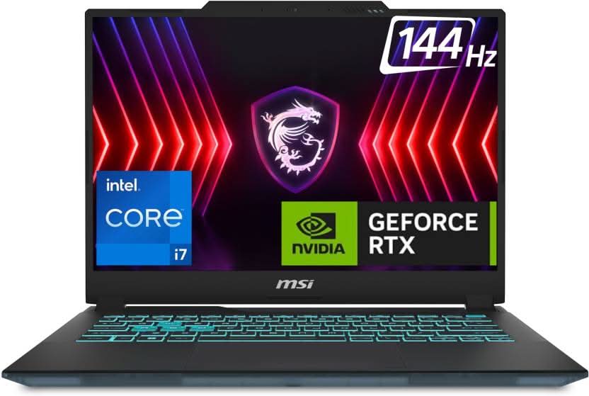 MSI Cyborg 14 Gaming Laptop Intel Core i7-13620H Processor, NVIDIA GeForce RTX 2050, 8x2GB, 512GB SSD, 14" FHD+, 14 A13UCX-204IN