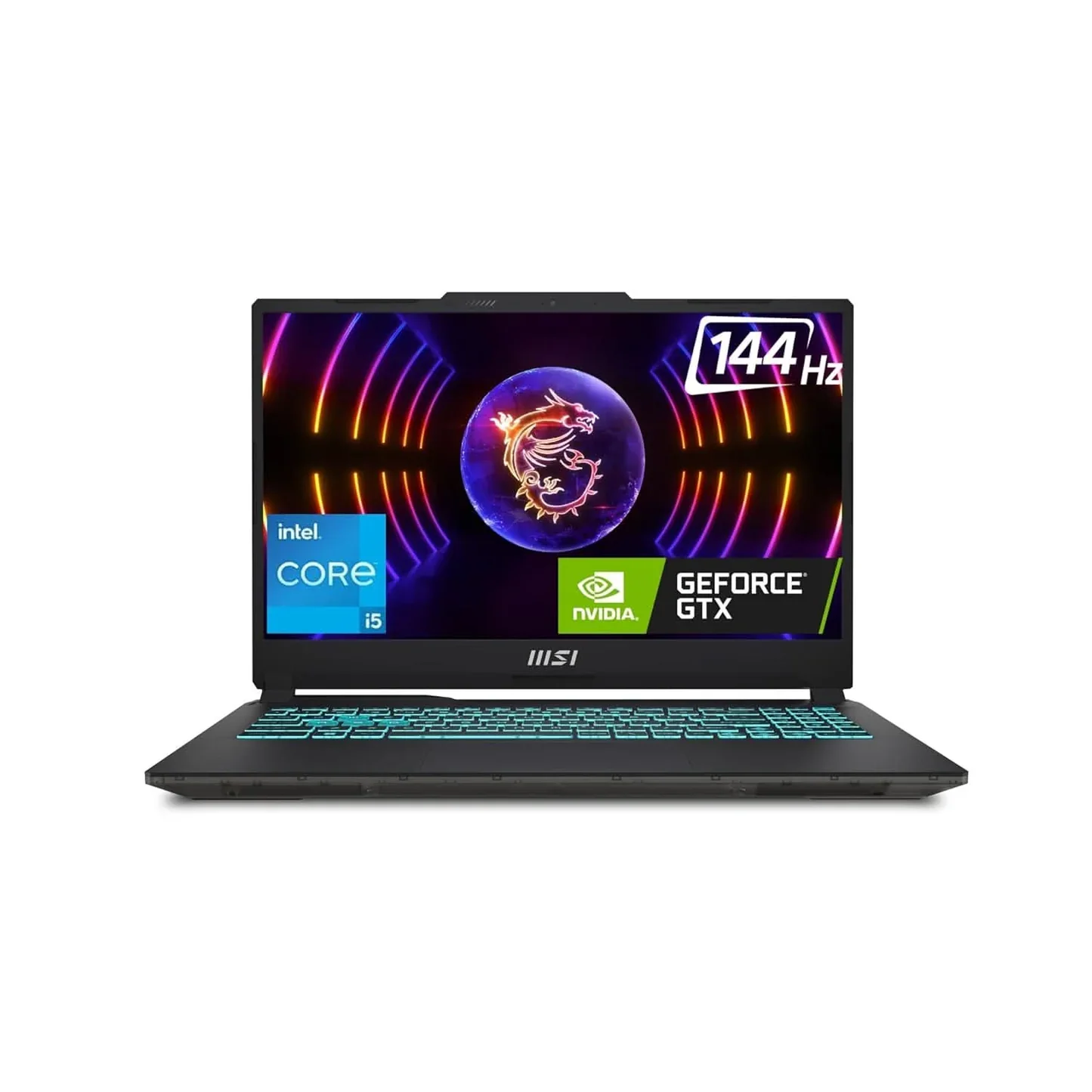 MSI Cyborg 15 Gaming Laptop Intel Core i5 12450H processor, NVIDIA GeForce RTX 3050, 8x2GB, 512GB SSD, 15.6" FHD, 15 A12UDX-1468IN