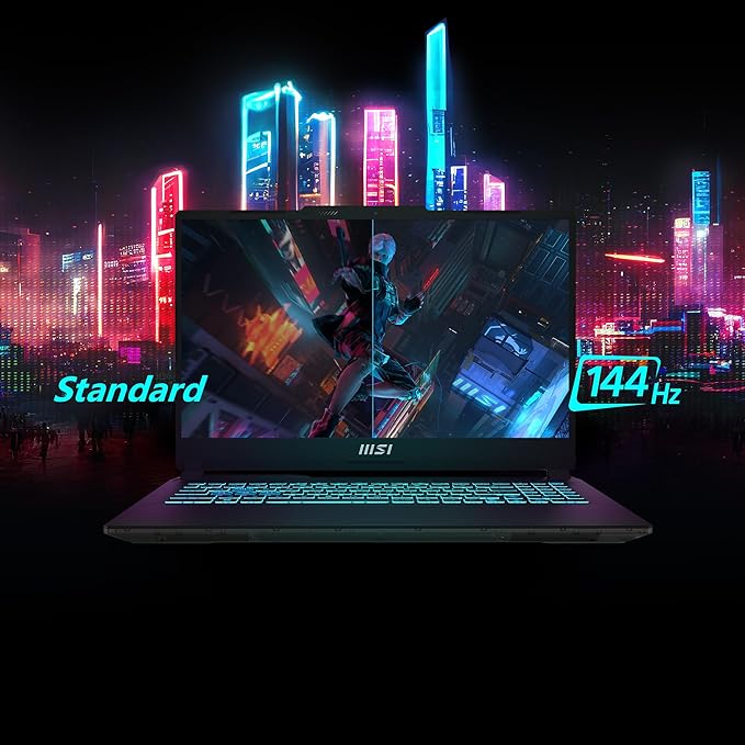 MSI Cyborg 15 Gaming Laptop Intel Core i7-12650H processor, RTX 3050-6GB, 16GB, 512GB SSD, 15.6" FHD, A12UDX-1048IN - Image 6