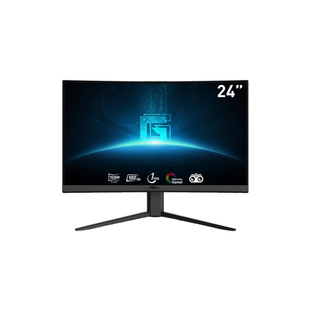 MSI G24C4 E2 23.6" FHD 180Hz Curved VA Gaming Monitor with Adaptive Sync