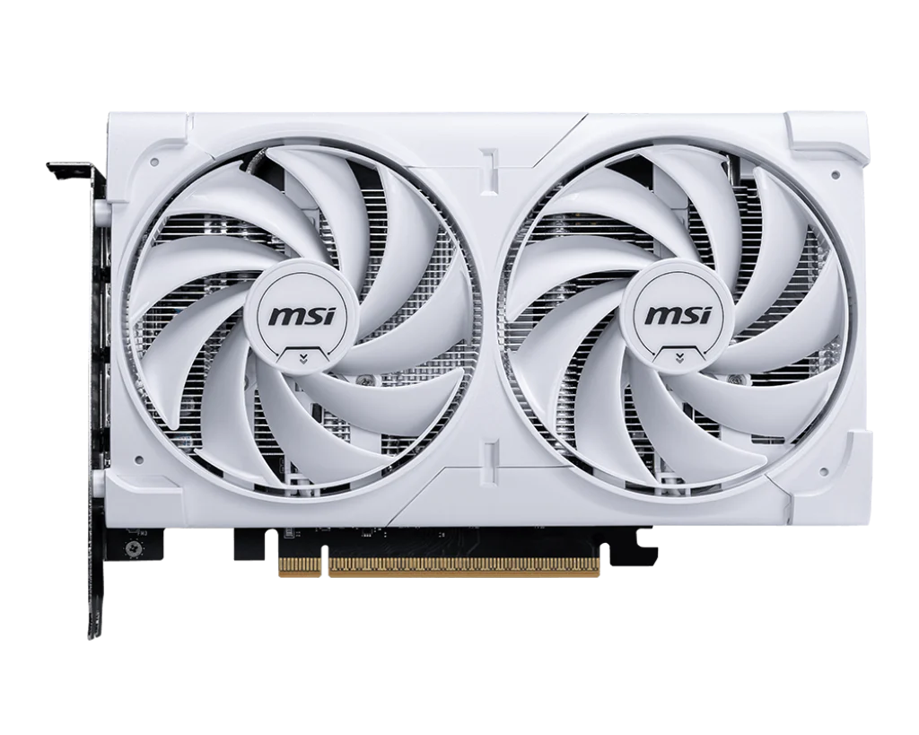 MSI GeForce RTX 5060 8G VENTUS 2X OC White Graphics Card - Image 2