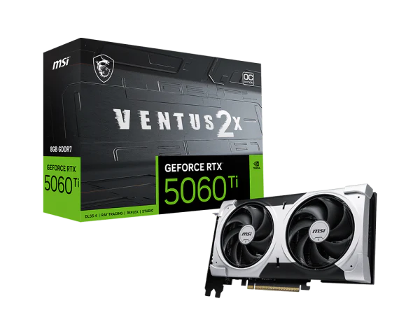 MSI GeForce RTX 5060 Ti 8G VENTUS 2X OC PLUS Graphics Card - Image 6