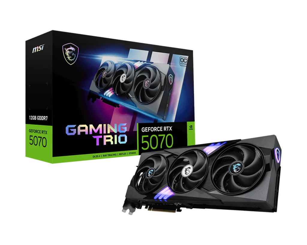 MSI GeForce RTX 5070 12G GAMING TRIO OC GDDR7 Graphics Card - Image 13