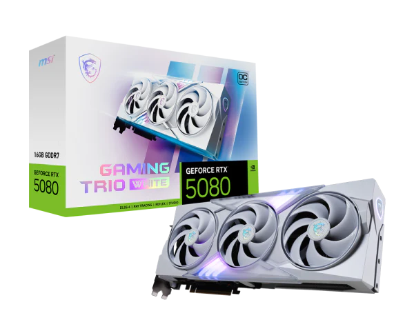 MSI GeForce RTX 5080 16G GAMING TRIO OC GDDR7 Graphics Card - Image 7
