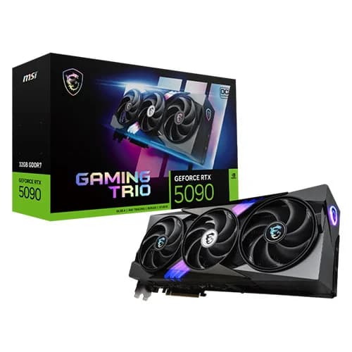 MSI GeForce RTX 5090 Gaming Trio OC 32GB GDDR7 Graphics Card