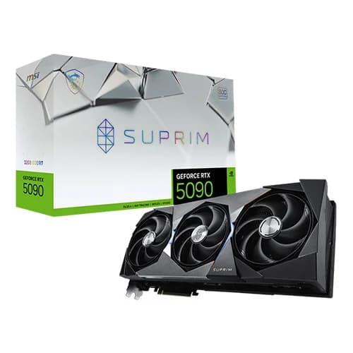 MSI GeForce RTX 5090 Suprim SOC 32GB GDDR7 Graphics Card
