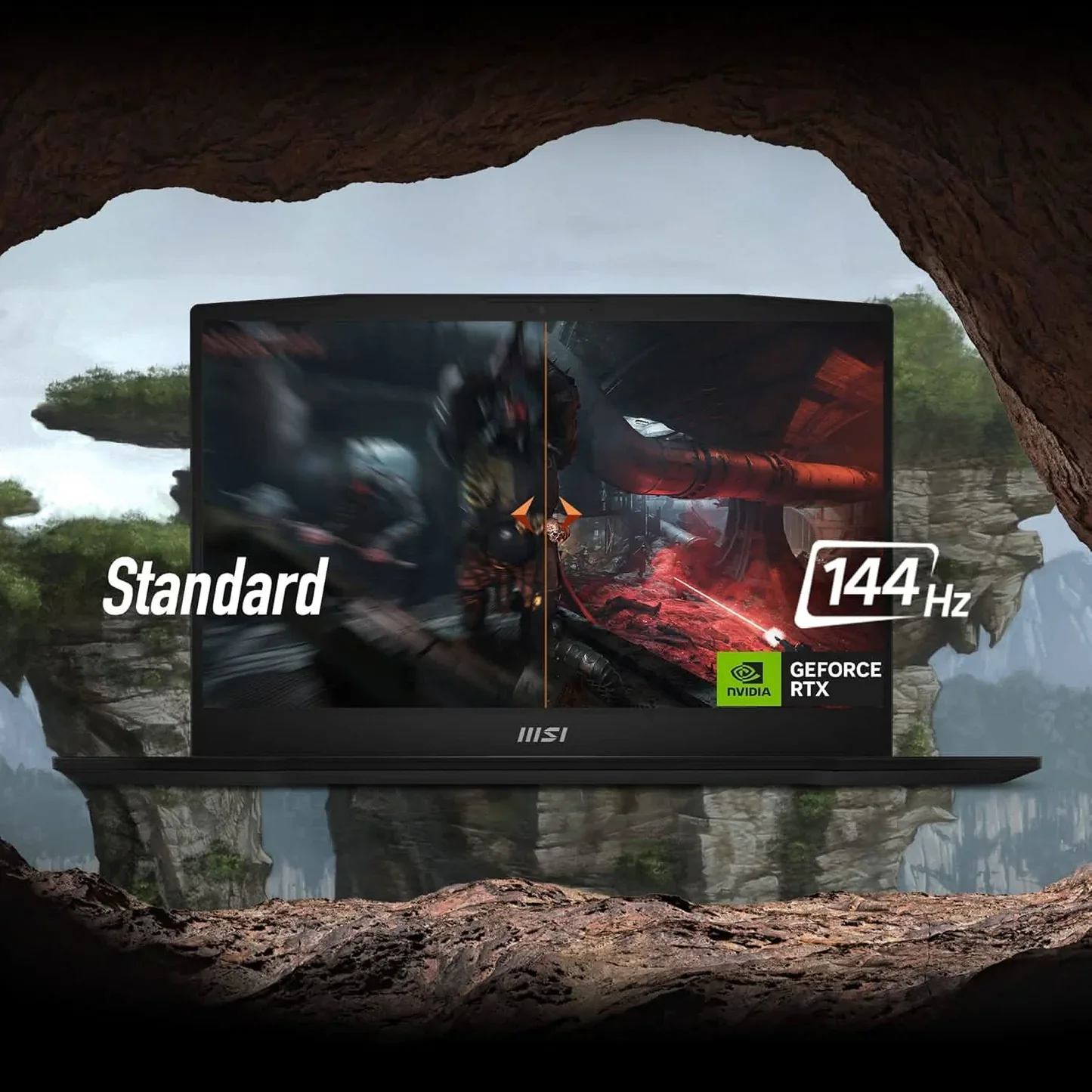 MSI Katana 15 Gaming Laptop Intel Core 7 240H processor, RTX 4050, 8x2GB, 1TB SSD, 15.6" FHD, 15 B2RVEK-2427IN - Image 3