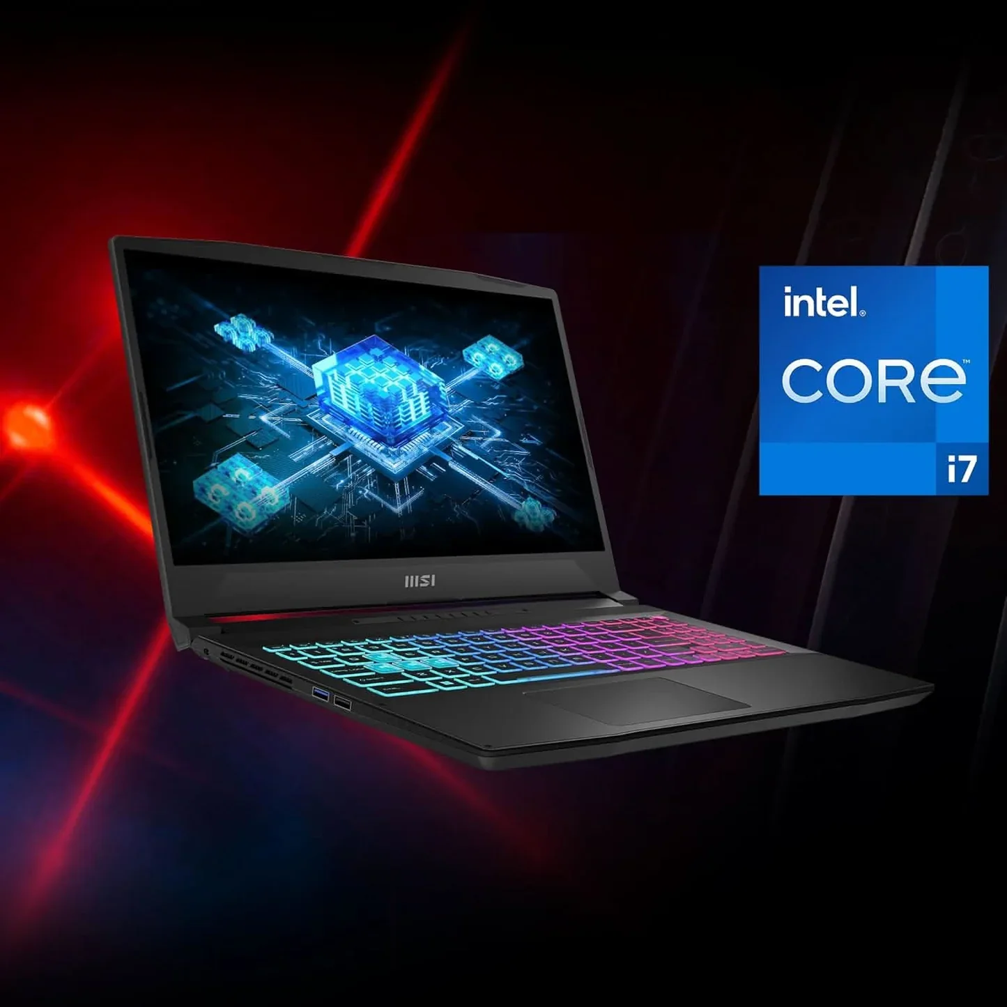 MSI Katana 15 Gaming Laptop Intel Core 7 240H processor, RTX 4050, 8x2GB, 1TB SSD, 15.6" FHD, 15 B2RVEK-2427IN - Image 4