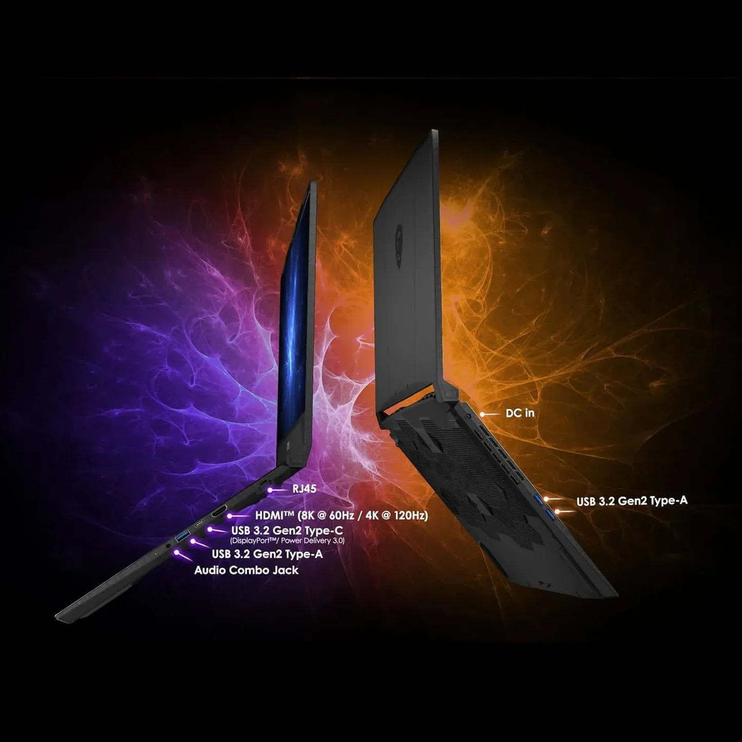 MSI Katana 15 HX Gaming Laptop Intel Core i7-14650HX Processor, NVIDIA GeForce RTX 5050, 8x2GB, 512GB SSD, 15.6" QHD, 15 HX B14WEK-266IN - Image 3