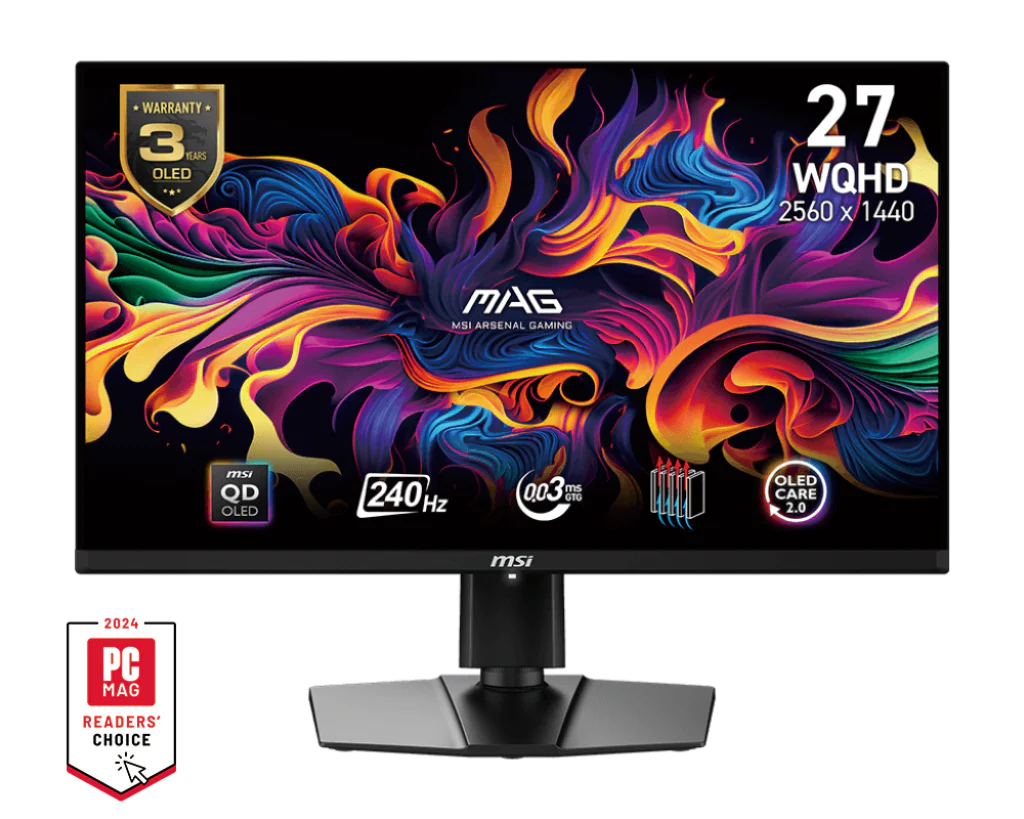 MSI MAG 271QPX QD-OLED E2 26.5“ WQHD, Gaming Monitor - Image 6