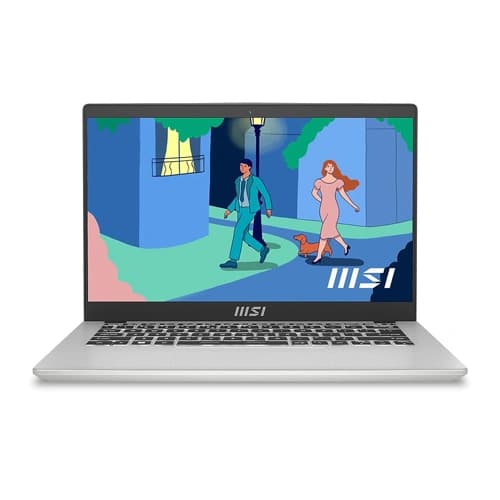 MSI Modern 14 Gaming Laptop Intel Core i3-1215U processor, Intel UHD Graphics, 8GB, 512GB SSD, 14" FHD, 14 C12MO-1401IN