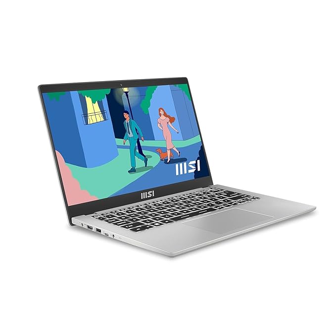 MSI Modern 14 Gaming Laptop Intel Core i3 12th Gen 1215U processor, Intel UHD Graphics, 8GB, 512GB SSD, 14" FHD, 14 C12MO-1022IN - Image 2