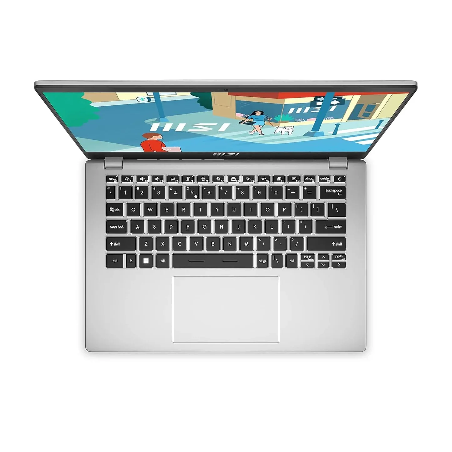 MSI Modern 14 Gaming Laptop Intel Core i3-1315U processor, Intel UHD Graphics, 16GB, 512GB SSD, 14" FHD, 14 C13M-118IN