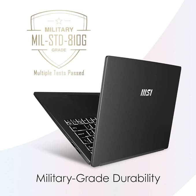 MSI Modern 14 Gaming Laptop Raptor Lake i5-1335U processor, Iris Xe Graphics, 8GB, 512GB SSD, 14" FHD, 14 C13M-437IN - Image 2