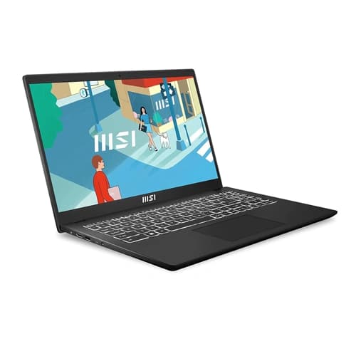 MSI Modern 15 Gaming Laptop Intel Core i3-1315U processor, Intel UHD Graphics, 8GB , 512GB SSD, 15.6" FHD, 15 B13M-883IN
