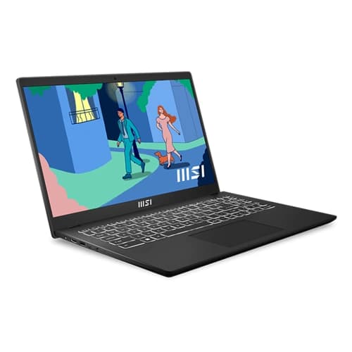 MSI Modern 15 Gaming Laptop Intel Core i5-1235U processor, Iris Xe Graphics, 16GB, 512GB SSD, 15.6" FHD, 15 B12MO-1007IN