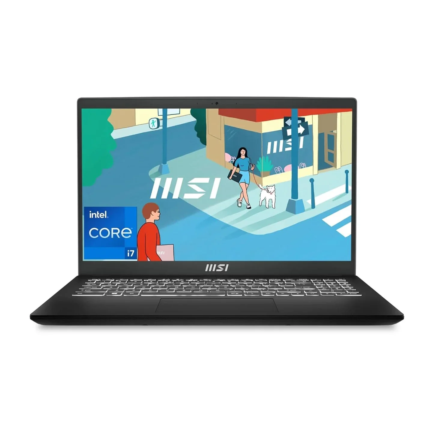 MSI Modern 15 Gaming Laptop Intel Core i7-1355U processor, Intel Iris Xe Graphics, 16GB, 512GB SSD, 15.6" FHD, 15 B13M-288IN