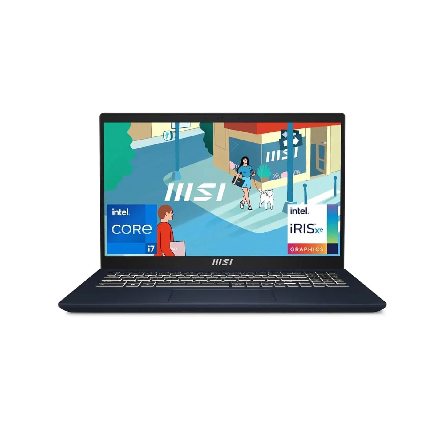 MSI Modern 15 Gaming Laptop Intel Core i7-1355U processor, Intel Iris Xe Graphics, 8GB, 512GB SSD, 15.6" FHD, 15 B13M-290IN