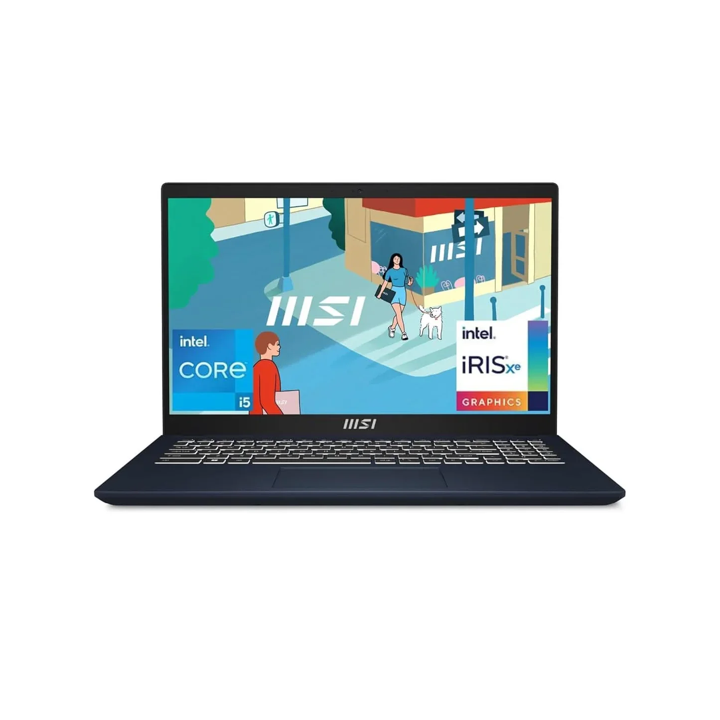 MSI Modern 15 Gaming Laptop Raptor Lake i5-1335U processor, Iris Xe Graphics, 8GB, 512GB SSD, 15.6" FHD, 15 B13M-291IN
