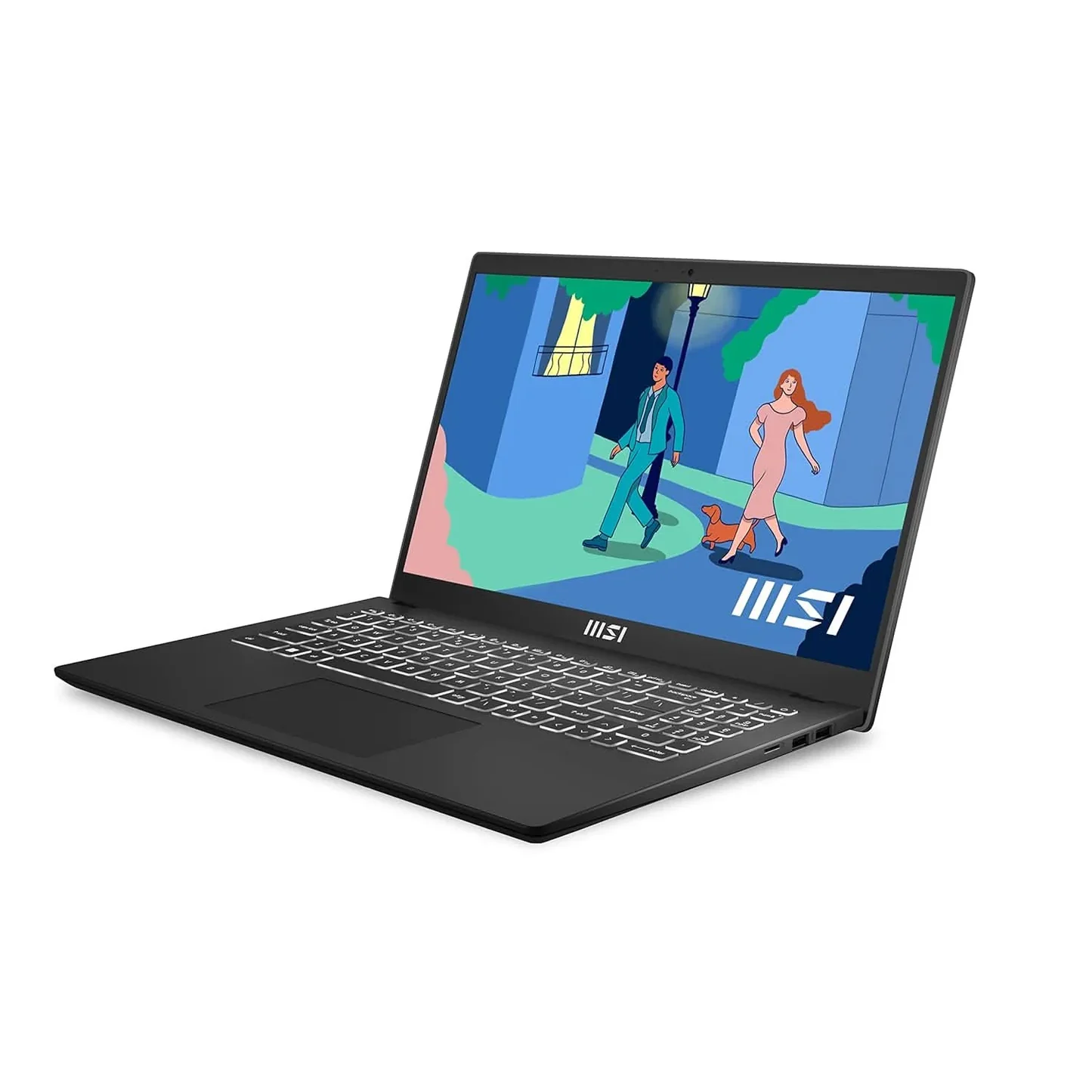MSI Modern 15 Gaming Laptop Ryzen 7 7730U processor, AMD Radeon Graphics, 16GB, 512GB SSD, 15.6" FHD, 15 B7M-479IN