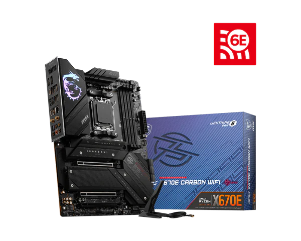 MSI MPG X670E Carbon Wifi Motherboard