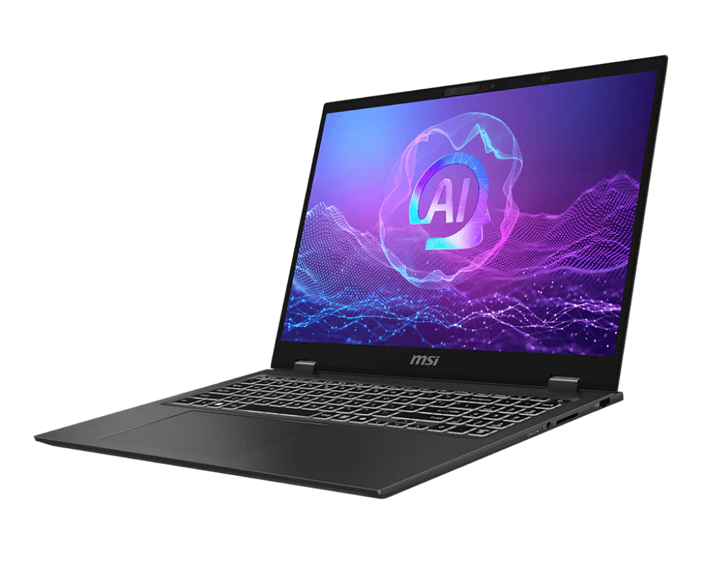MSI Prestige 16 AI+Evo Gaming Laptop Intel Core Ultra 7 258V Processor, Intel Arc Graphics, 32GB, 1TB SSD, 16" QHD+, 16 AI+Evo B2VMG-060IN - Image 2