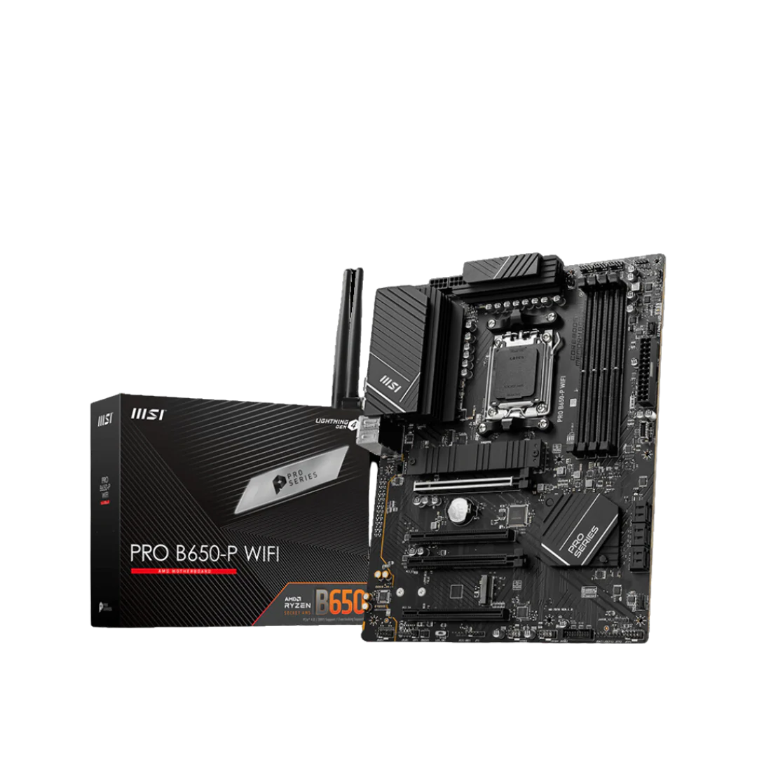 MSI PRO B650-P WIFI ATX Motherboard with AMD Ryzen 8000/7000 CPU Support