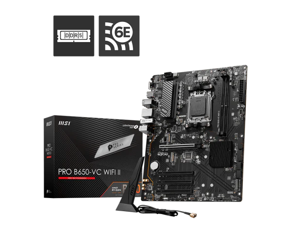 MSI PRO B650-VC WIFI II Motherboard - Image 6