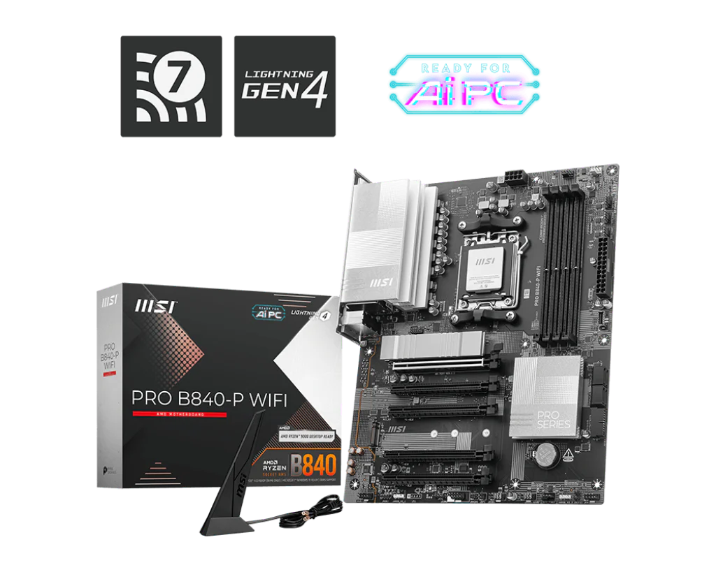 MSI PRO B840-P WIFI Motherboard