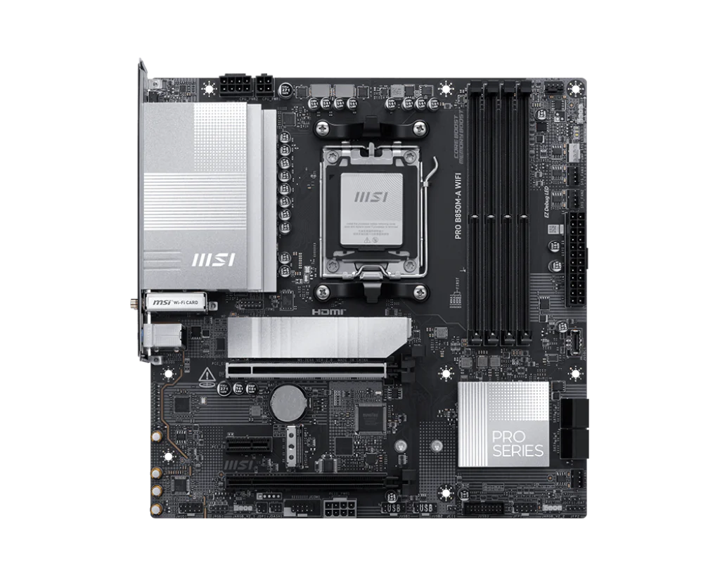 MSI PRO B850M-A WIFI Motherboard - Image 2