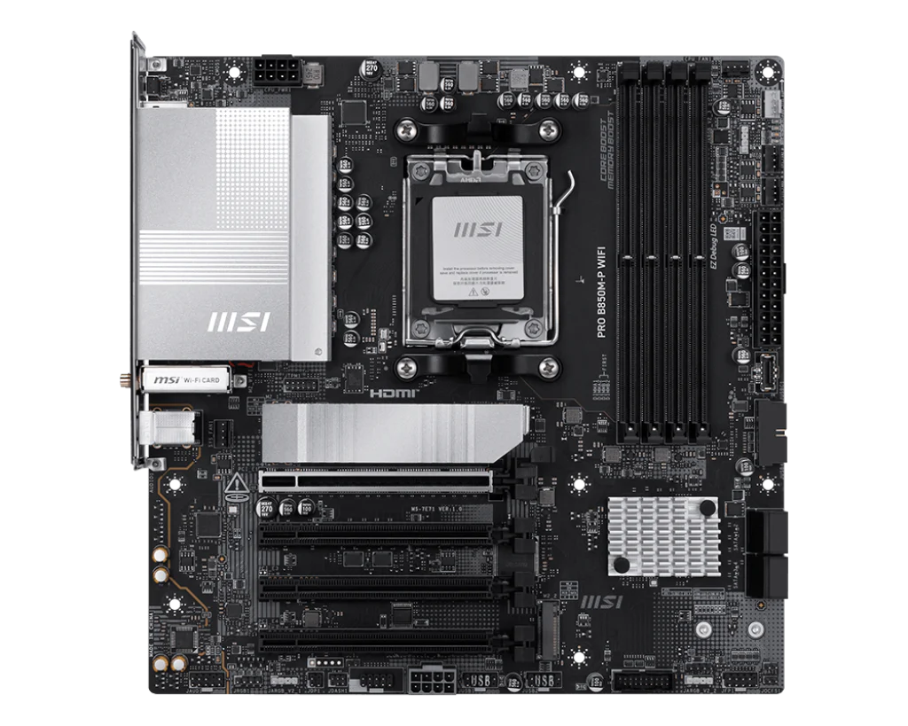 MSI PRO B850M-P WIFI Motherboard - Image 2