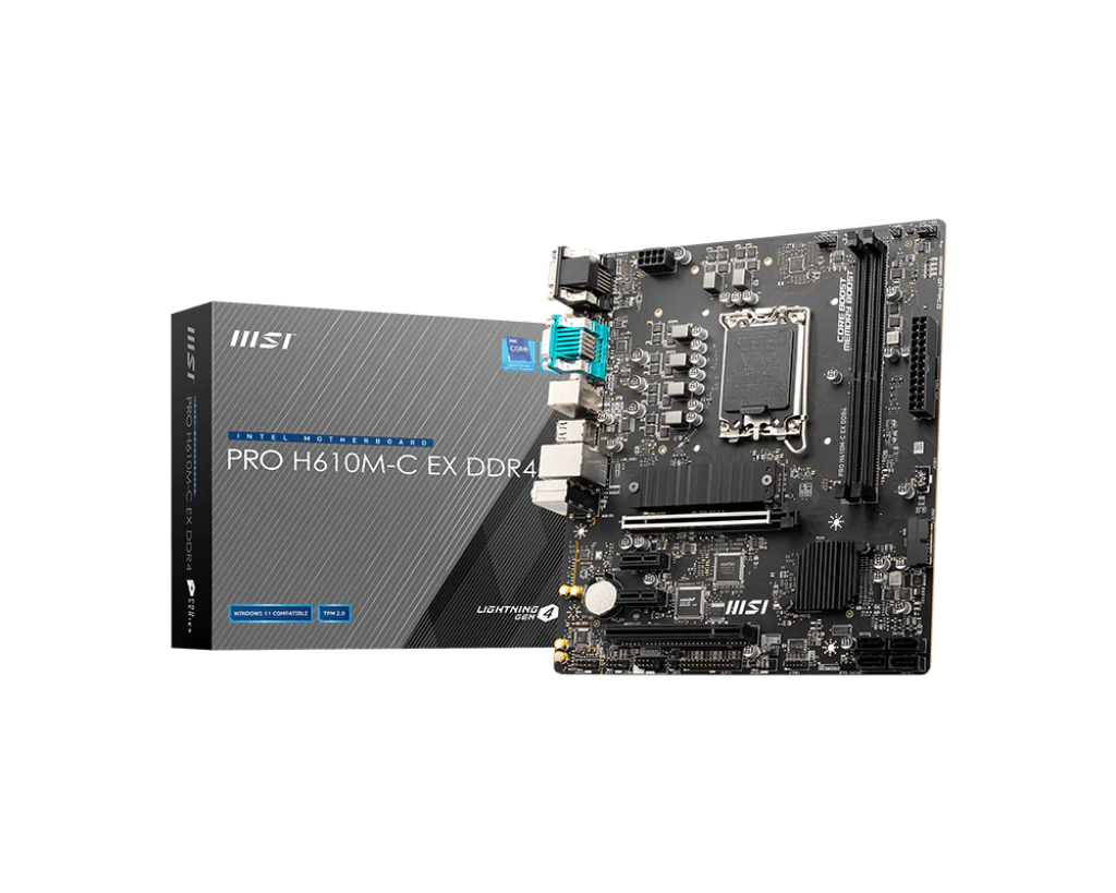MSI Pro H610M-C EX DDR4 Motherboard