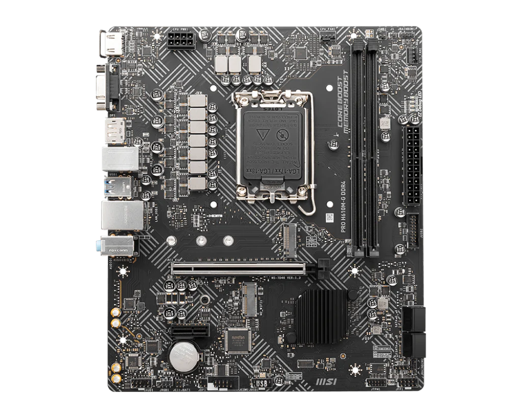 MSI PRO H610M-G DDR4 Motherboard - Image 3