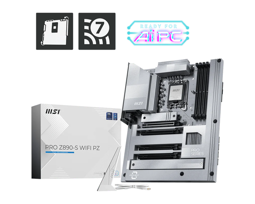 MSI PRO Z890-S WIFI PZ LGA 1851 ATX Motherboard