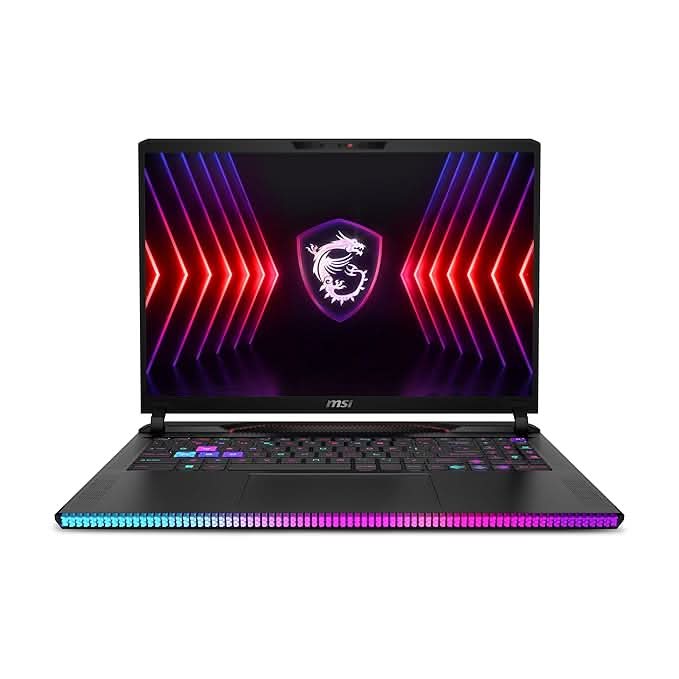 MSI Raider GE68 Gaming Laptop Intel Core i9-14900HX Processor, NVIDIA GeForce RTX 4080, 16x2GB, 1TB SSD, 16" QHD+, GE68 HX 14VHG-460IN