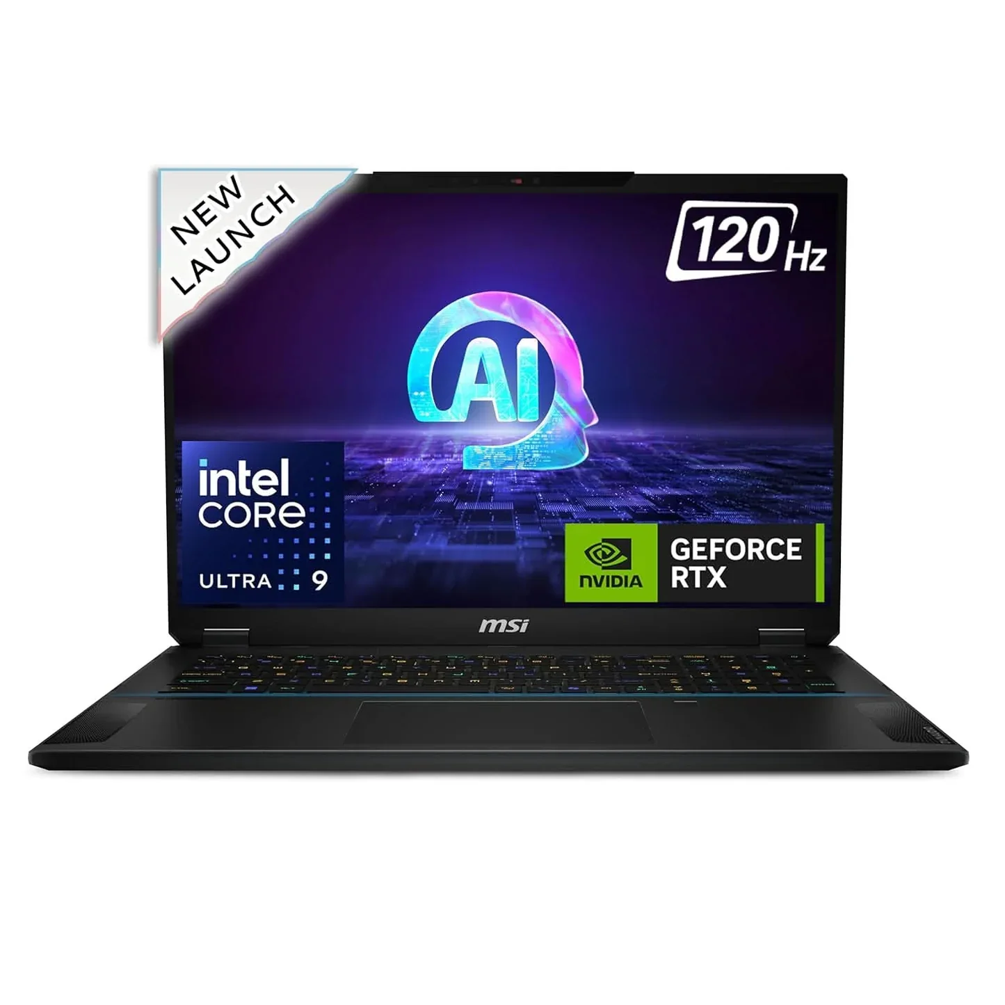MSI Stealth 18 AI Studio Gaming Laptop Intel Core Ultra 9 185H Processor, NVIDIA GeForce RTX 4080, 16x2GB, 2TB SSD, 18" UHD+, 18 AI Studio A1VHG-023IN