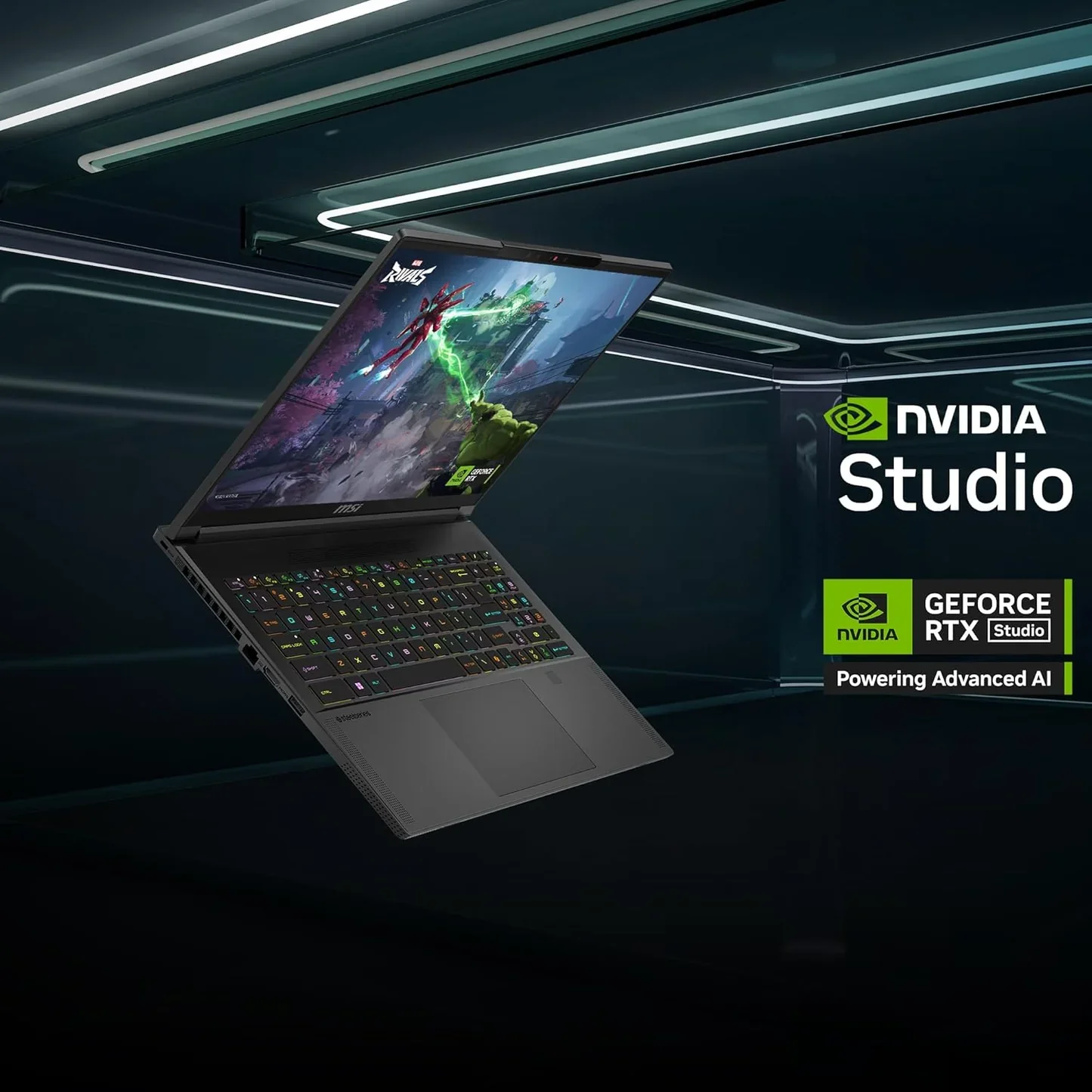 MSI Stealth A16 AI+ Gaming Laptop AMD Ryzen AI 9 365 Processor, NVIDIA GeForce RTX 4060, 32GB, 1TB SSD, 16" QHD+, A16 AI+ A3HVFG-075IN - Image 3