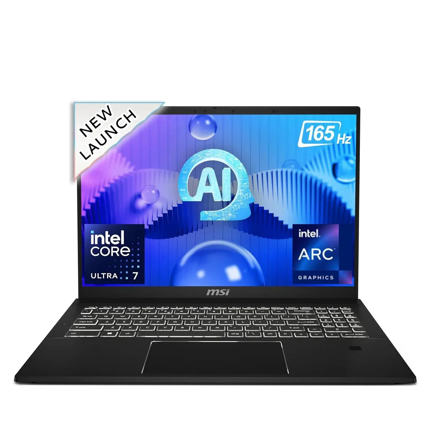 MSI Summit E16 AI Evo Gaming Laptop Intel Core Ultra 7 155H Processor, Intel Arc Graphics, 32GB, 1TB SSD, 16" QHD+, E16 AI EvoA1MTG-025IN