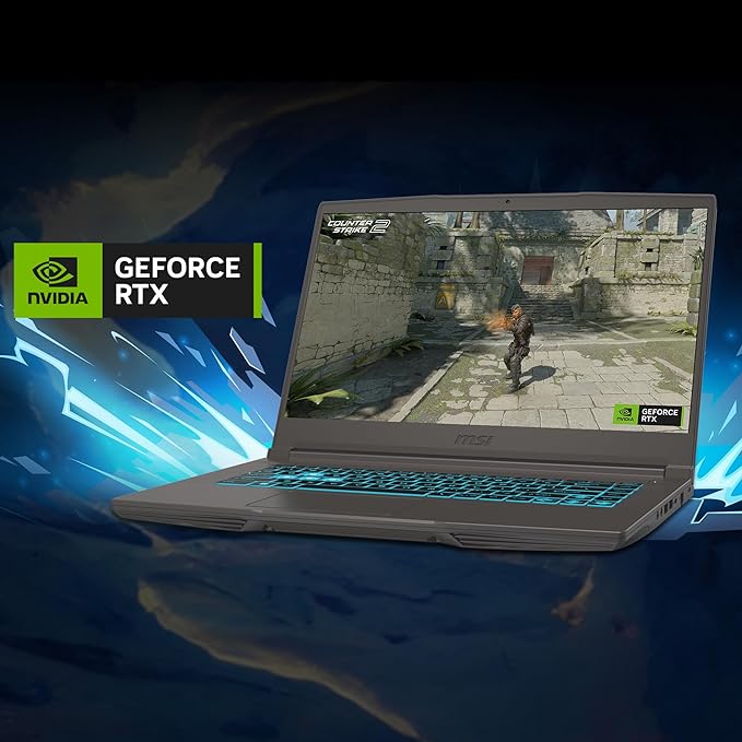 MSI Thin 15 Gaming Laptop Intel 12th Gen. Core i7-12650H processor, RTX 3050-4GB, 16GB, 512GB SSD, 15.6" FHD, B12UC-1691IN - Image 5