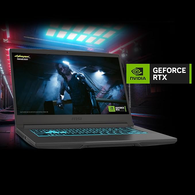 MSI Thin 15 Gaming Laptop Intel Core i5-13420H processor, RTX 2050-4GB, 8GB, 512GB SSD, 15.6" FHD, B13UCX-1808IN - Image 4